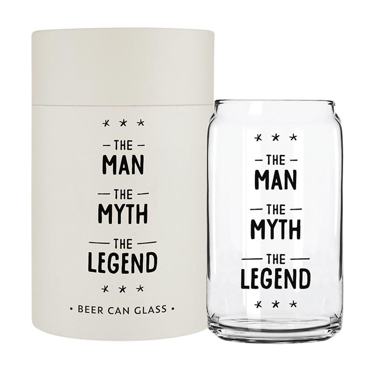 Man, Myth, Legend | Beer Glass