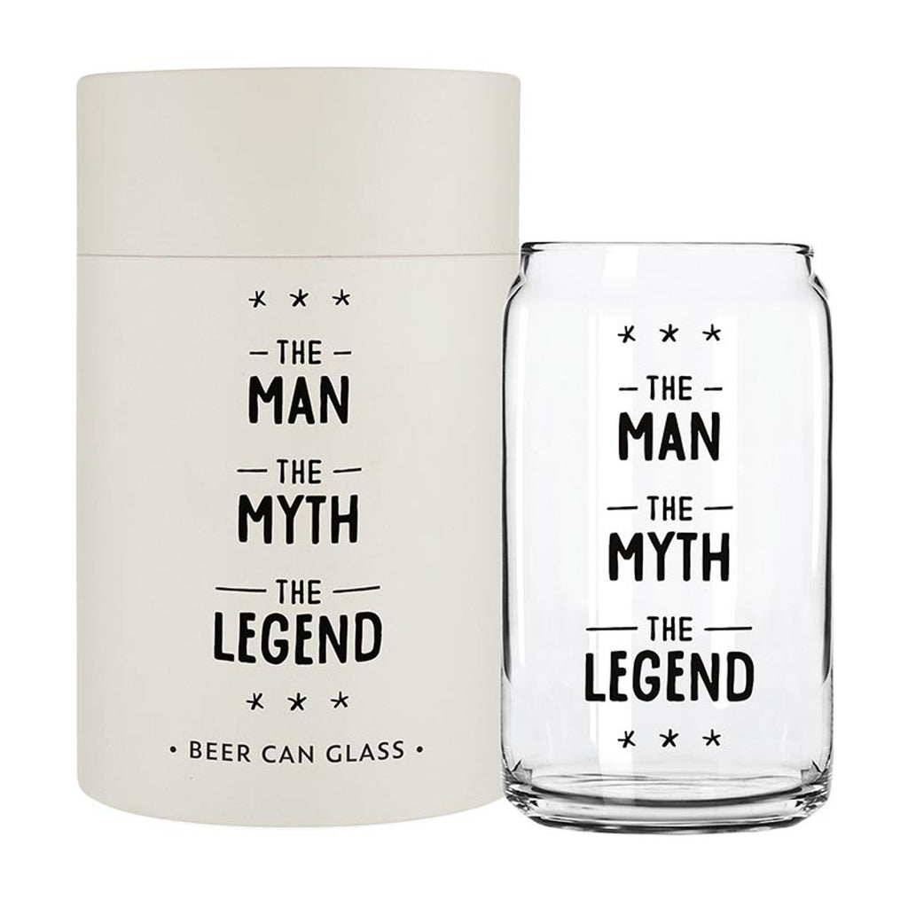 Man, Myth, Legend | Beer Glass