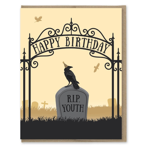 RIP Youth - Greeting Card | Modern Printed Matter