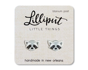 Raccoon Earrings | Lilliput Little Things