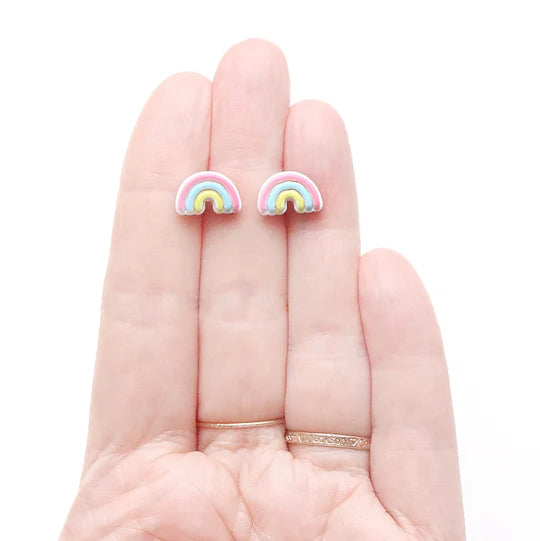 Pastel Rainbow - Metal Free Hypoallergenic Earrings | Pretty Ears