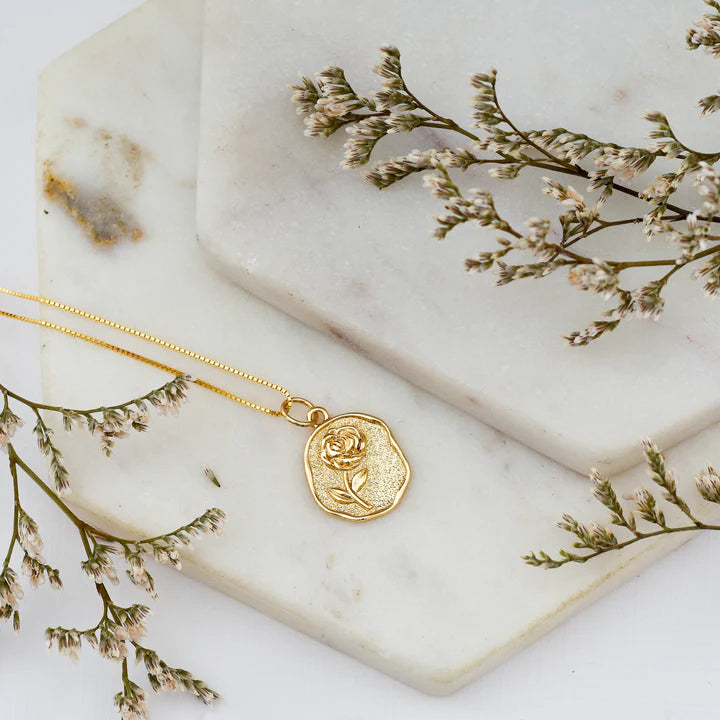 Rose Coin | Necklace