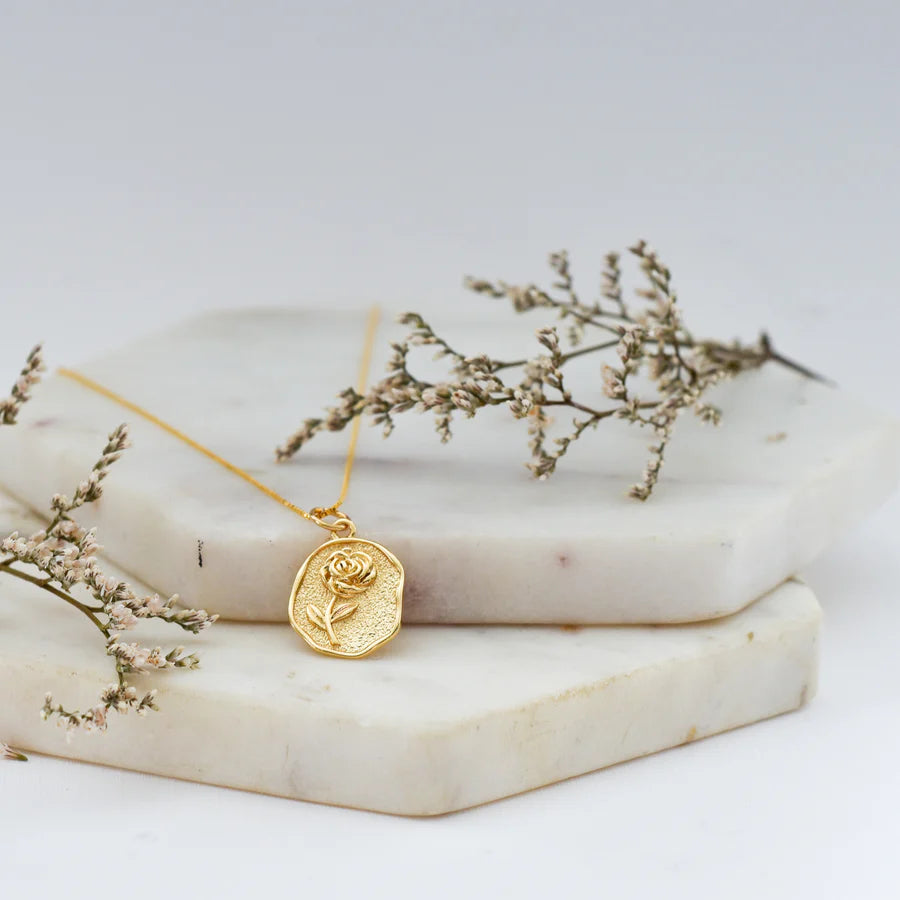 Rose Coin | Necklace
