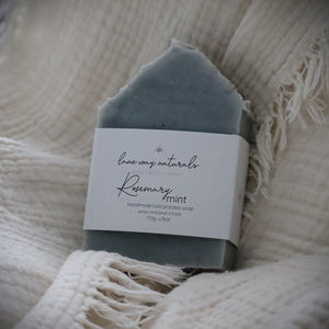 Rosemary Mint - Cold Process Soap Bar | Lane Way Naturals