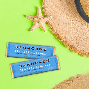 Sea Side Caramel Milk Chocolate Bar | Hammond's Candies