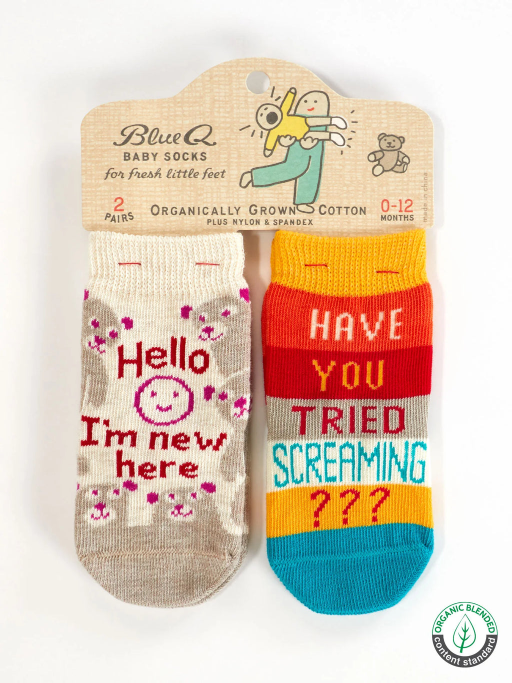 Hello I'm New Here/ Have You Ever Tried Screaming??? | Baby Socks