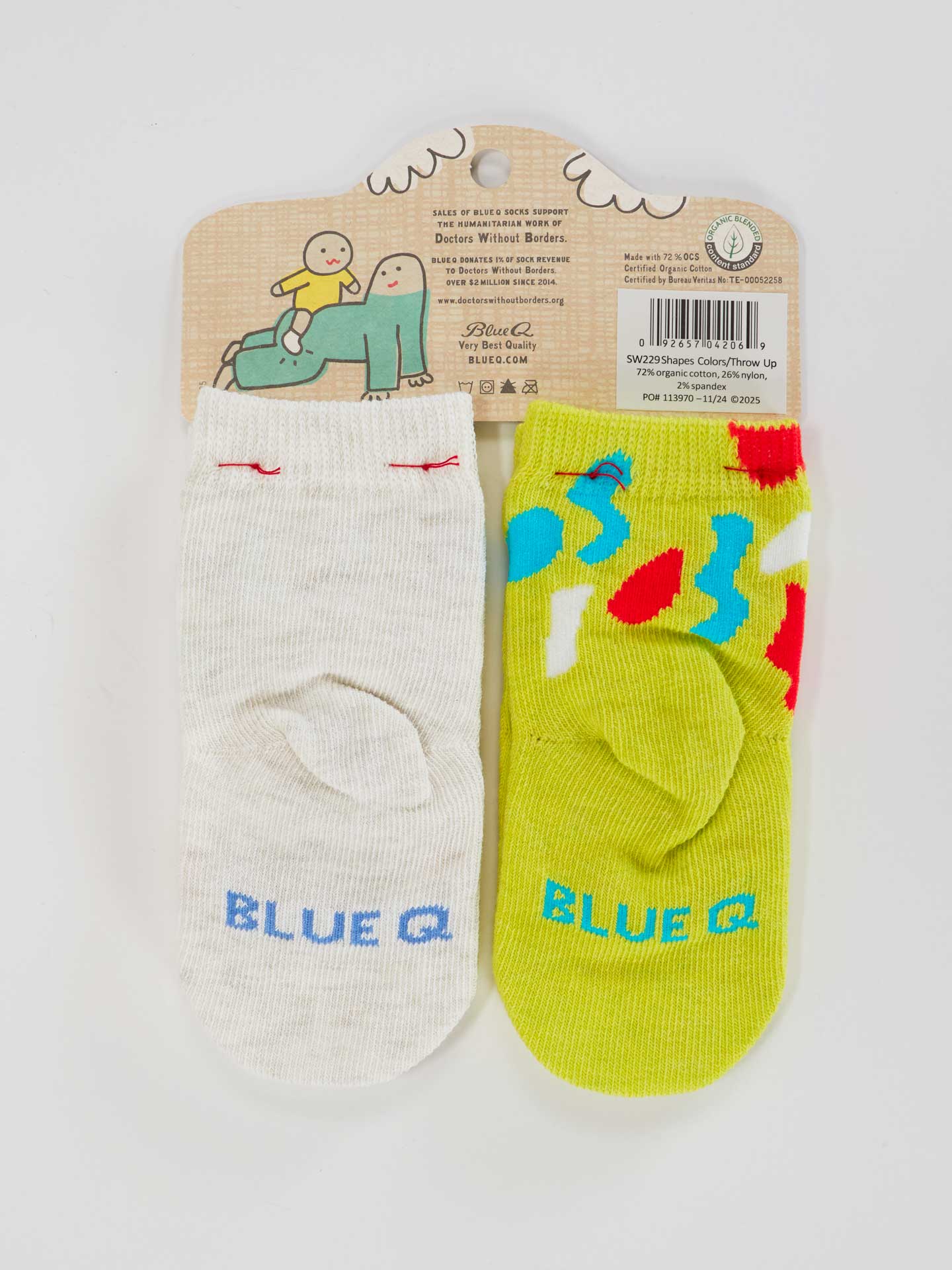 Big Fan Of Shapes & Colors/ Cool If I Throw Up On You? | Baby Socks