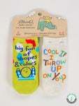 Big Fan Of Shapes & Colors/ Cool If I Throw Up On You? | Baby Socks