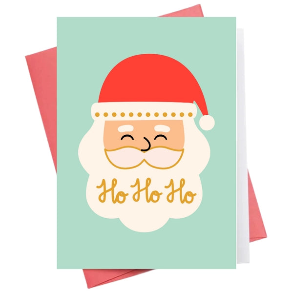 Santa Ho Ho Ho | Holiday Greeting Card