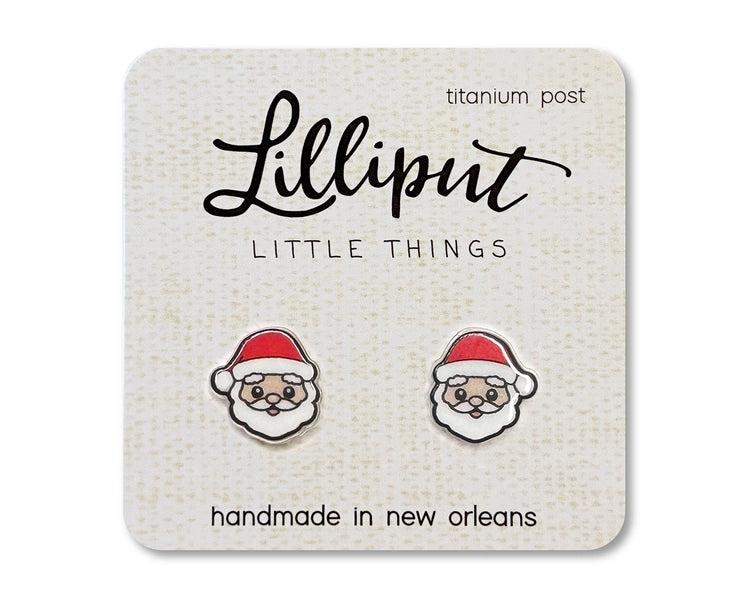 Santa Earrings | Lilliput Little Things