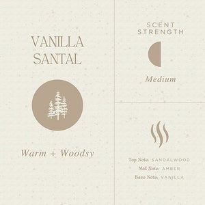 Vanilla Santal - Perfume Mist | AuraTae
