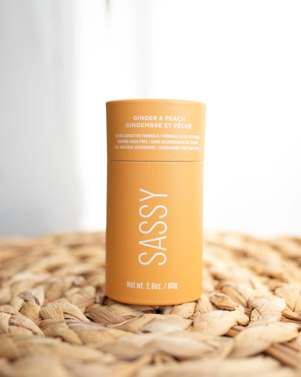 Sassy - Ginger Peach | Natural Deodorant Stick