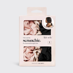 Satin Sleep Scrunchies | Kitsch