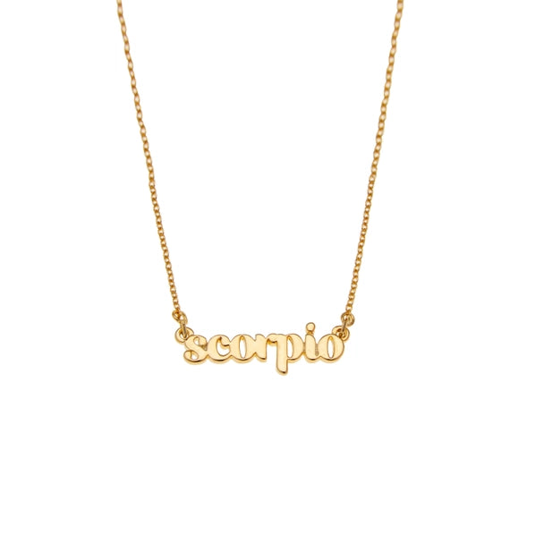 Scorpio | Horoscope Necklace