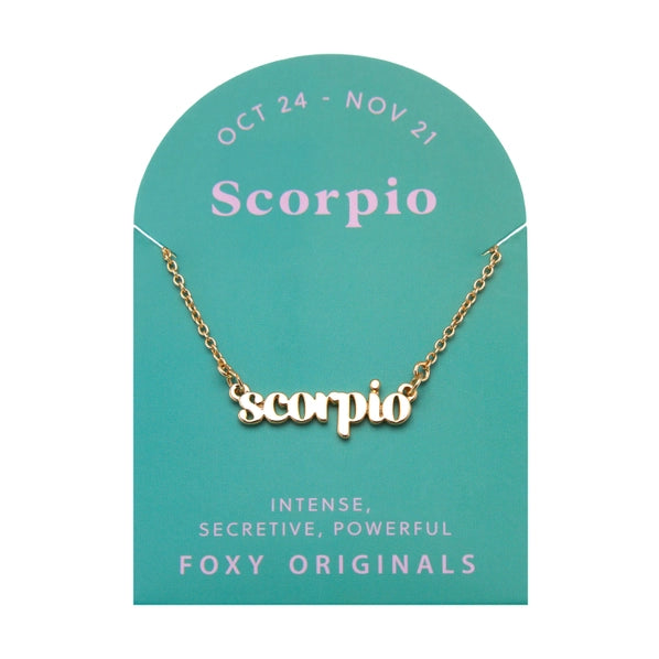 Scorpio | Horoscope Necklace