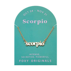 Scorpio | Horoscope Necklace
