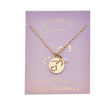 Scorpio - Astrology Necklace | Foxy Originals