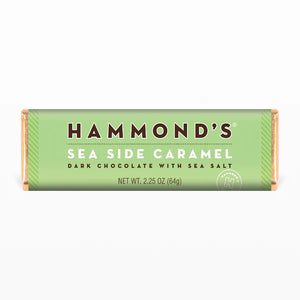 Sea Side Caramel Dark Chocolate Bar | Hammond's Candies