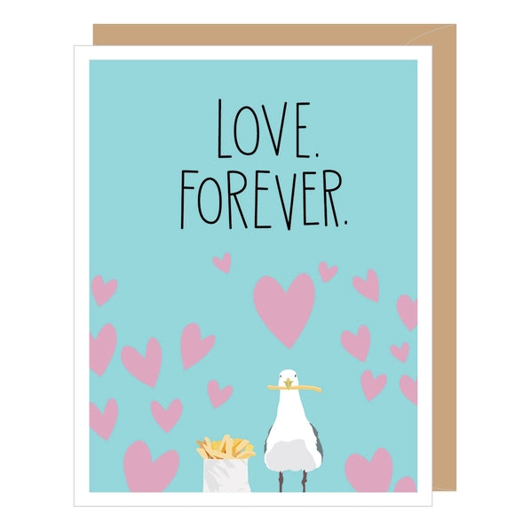 Seagull Love Forever | Greeting Cards