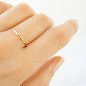 Simple Ring | Petite Gold