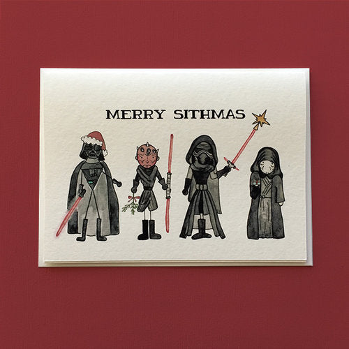 Merry Sithmas - Christmas Card | Kenzie Cards