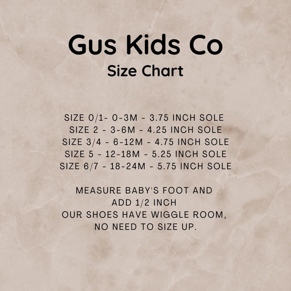 Teak Corduroy Baby Shoes | Gus Kids Co.