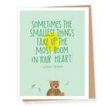 Smallest Things | Greeting Card