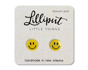 Happy Face Earrings | Lilliput Little Things