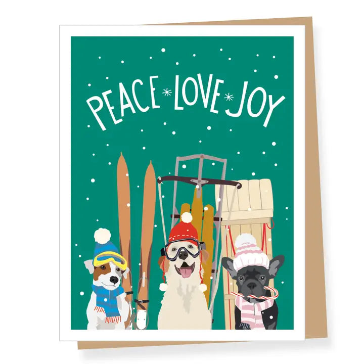 Peace Love Joy | Holiday Greeting Card