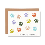 So Sorry For Your Loss | Pet Sympathy Card