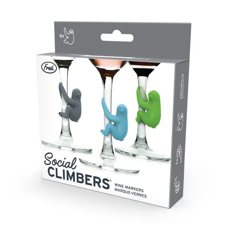 Social Climbers - Sloth Drink Marker | Fred