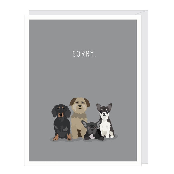 Dogs - Sorry | Sympathy Card