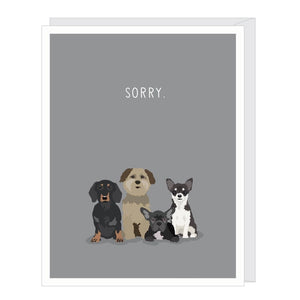 Dogs - Sorry | Sympathy Card