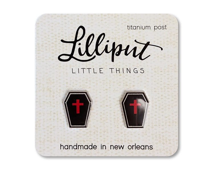 Spooky Coffin | Earrings