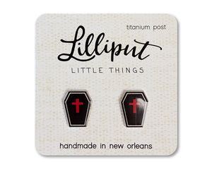 Spooky Coffin | Earrings