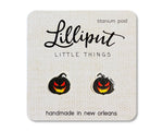 Spooky Jack-O-Lantern | Earrings