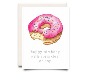 Sprinkles On Top - Birthday Card | Inkwell Cards