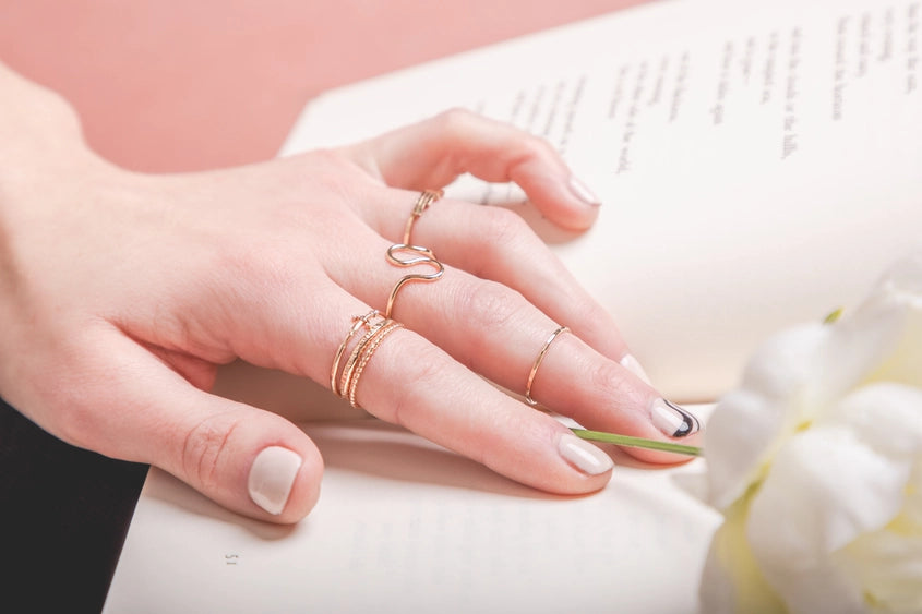 Squiggle - Stacking Ring | Mineral and Matter