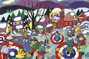 Curling On The Ottawa River | Standout Puzzles