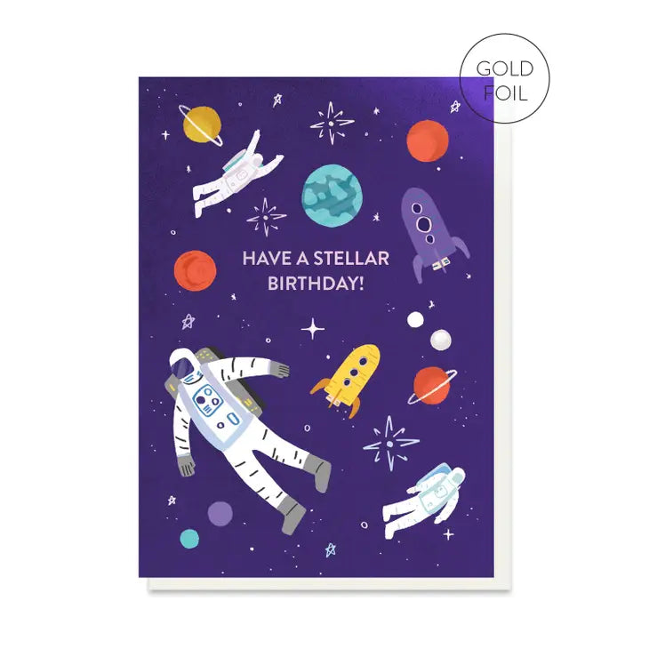 Stellar Birthday - Greeting Card |  Stormy Knight