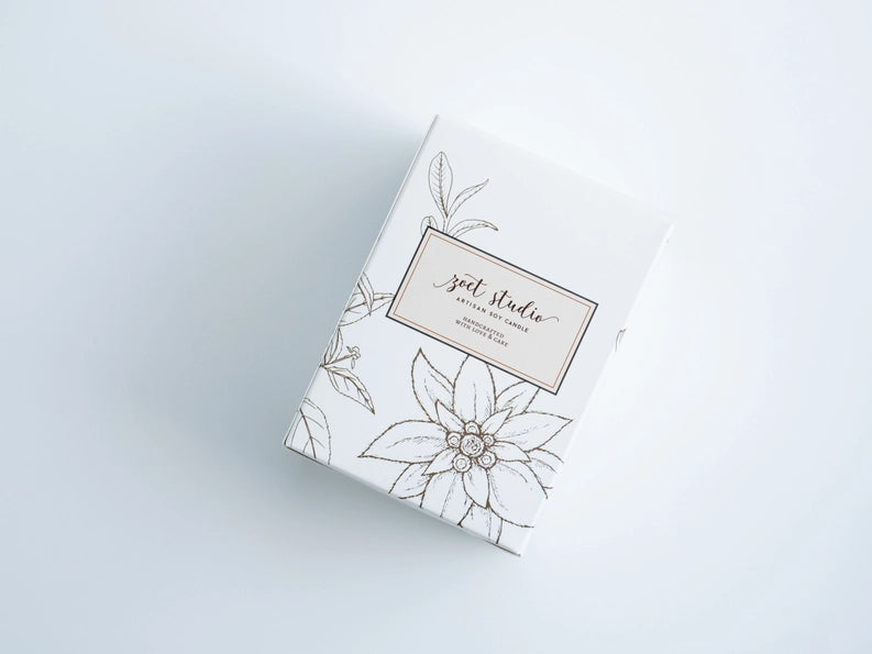 Echeveria Succulent | Soy Wax Blend Candle