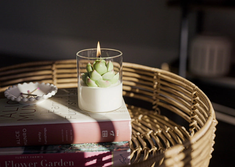 Succulent Candle | Zoet Studio