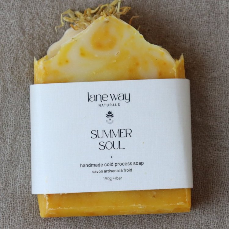 Summer Soul - Cold Process Soap Bar | Lane Way Naturals