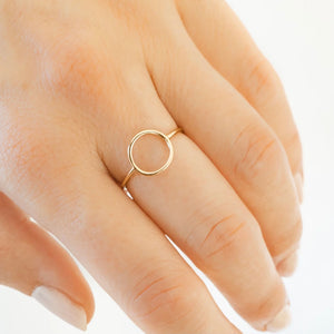Sun Ring | Petite Gold