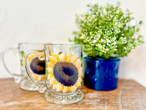 Sunflower | Hand Painted Mug