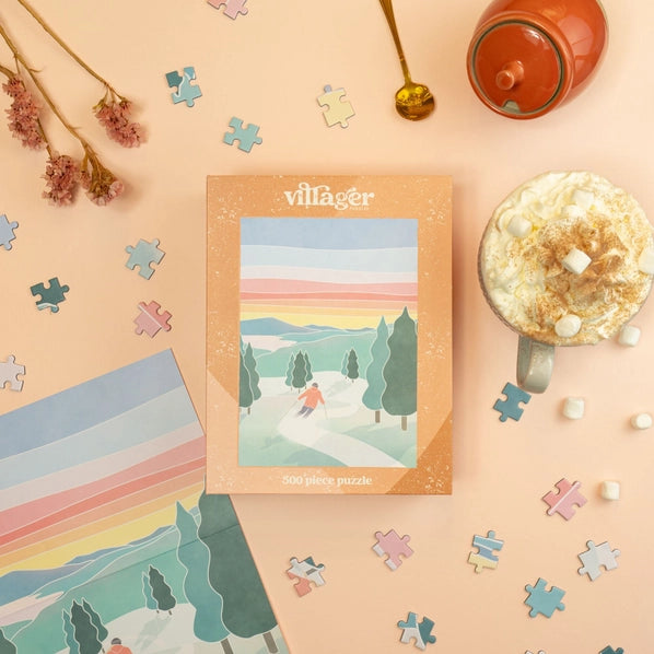 Sunset Ski | 500-Piece Puzzle