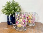 Sweet Peas | Hand Painted Mug
