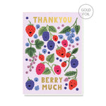 Thank You Berry Much - Greeting Card |  Stormy Knight