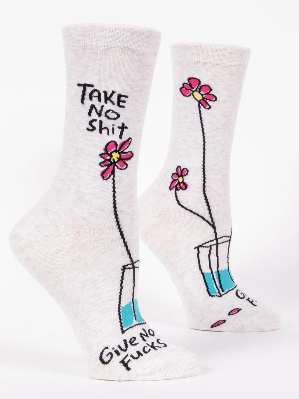 Take No Shit Give No Fucks | Womens Socks
