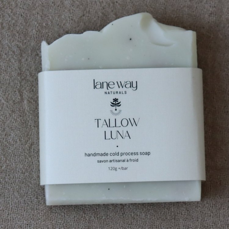 Luna + Tallow - Cold Process Soap Bar | Lane Way Naturals